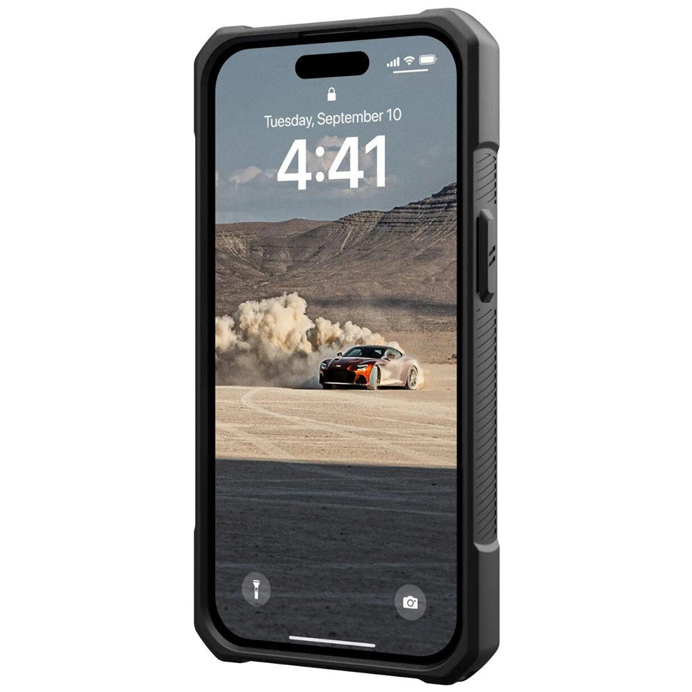 Case for Apple iPhone 15 Plus, Urban Armor Gear, Monarch Carbon, Black