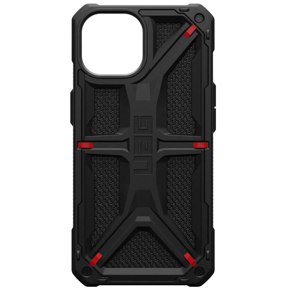 Case for Apple iPhone 15 Plus, Urban Armor Gear, Monarch Kevlar, Black