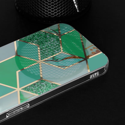 Case for Apple iPhone 15 Pro, Techsuit, Marble, Green