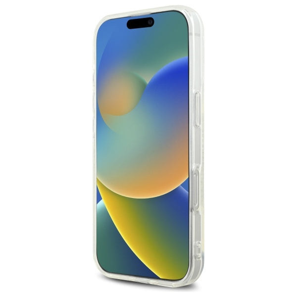 Case for Apple iPhone 16 Pro Max, Karl Lagerfeld, IML Rhinestones Karl's Head, Transparent