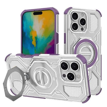 Case for Apple iPhone 16 Pro Max, Techsuit, Carbon Shield Pro, Purple