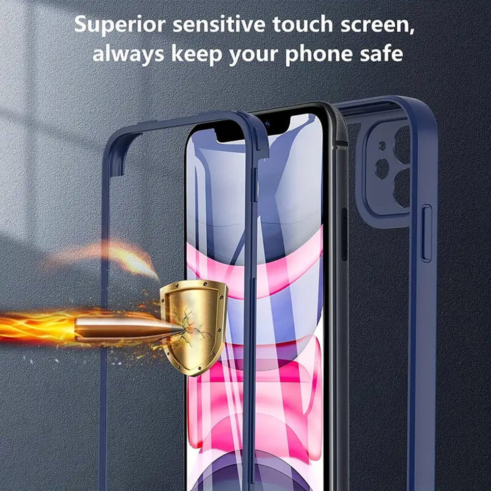 Case for Apple iPhone 16 Pro Max, Techsuit, ColorVerse 360, Blue