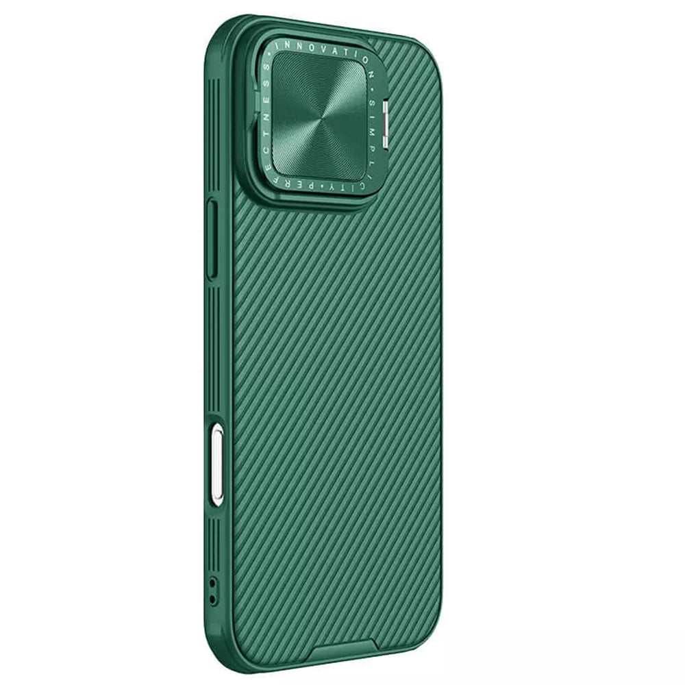 Case for Apple iPhone 16 Pro, Nillkin, CamShield Prop, Green