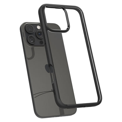 Case for Apple iPhone 16 Pro, Spigen, Ultra Hybrid, Matte Black