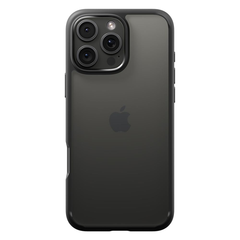 Case for Apple iPhone 16 Pro, Spigen, Ultra Hybrid, Matte Black