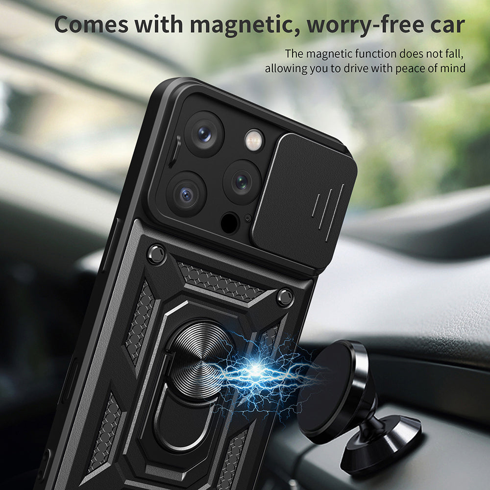 Case for Apple iPhone 16 Pro, Techsuit, CamShield, Blue