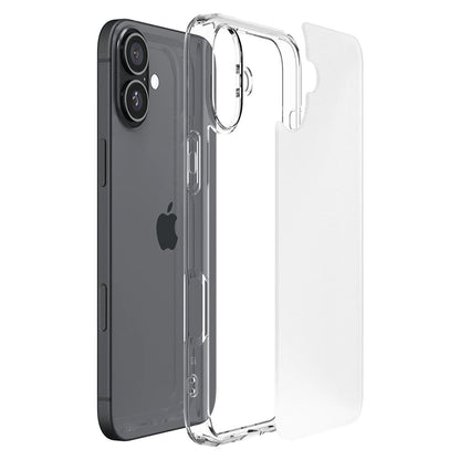 Case for Apple iPhone 16, Spigen, Ultra Hybrid, Satin Transparent