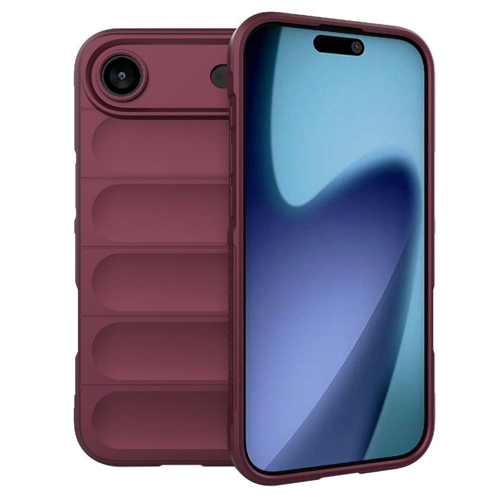 Case for Apple iPhone 17 Air, Techsuit, Magic Shield, Burgundy