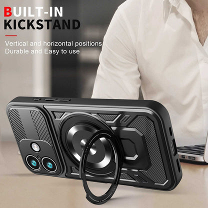 Case for Apple iPhone 17, Techsuit, RuggedCam, Gray