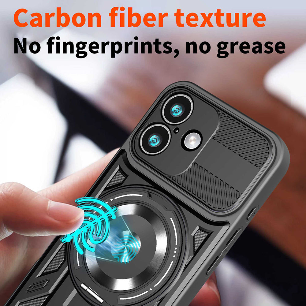 Case for Apple iPhone 17, Techsuit, RuggedCam, Gray