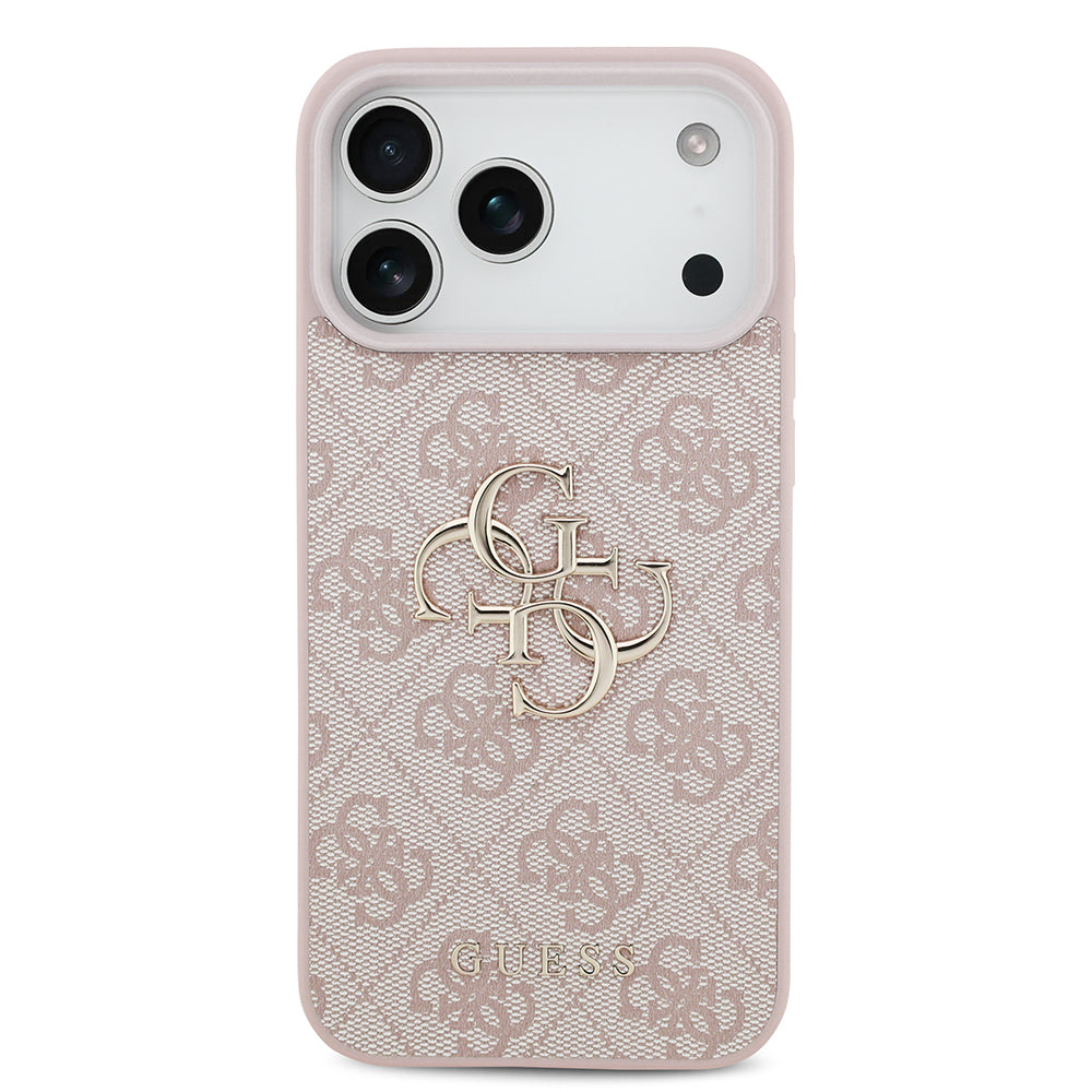 Case for Apple iPhone 18 Pro Max / 17 Pro Max, Guess, 4G Big Logo, Pink