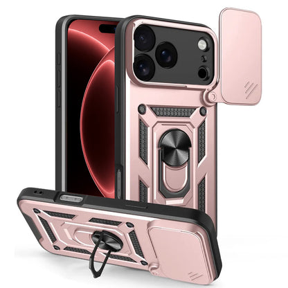 Case for Apple iPhone 18 Pro Max / 17 Pro Max, Techsuit, CamShield, Rose Gold