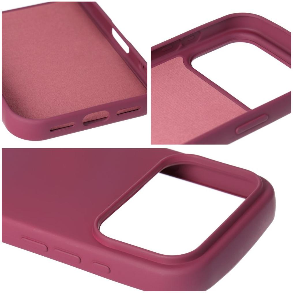Case for Apple iPhone 18 Pro Max / 17 Pro Max, OEM, Silicone, Burgundy