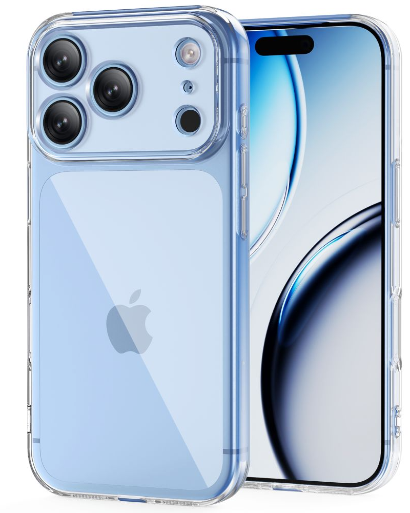 Case for Apple iPhone 18 Pro Max / 17 Pro Max, Tech-Protect, Flexair with Screen Protector, Transparent
