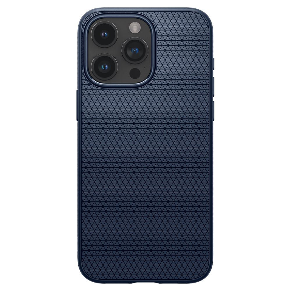 Case for Apple iPhone 15 Pro, Spigen, Liquid Air Matte, Navy ACS06705