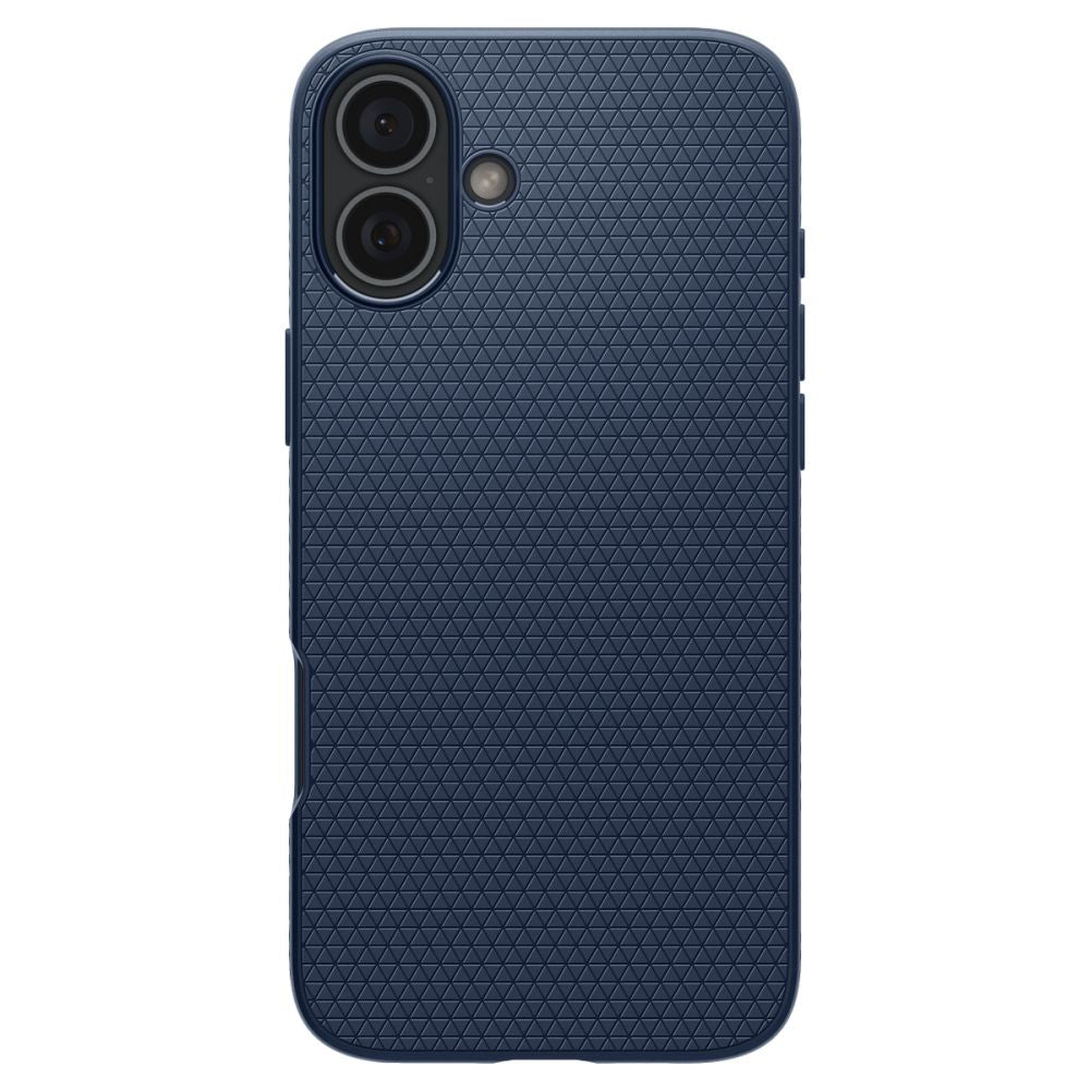 Case for Apple iPhone 16, Spigen, Liquid Air, Navy ACS08195