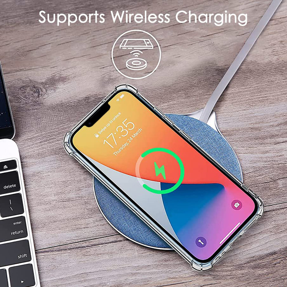Case for Apple iPhone 8 Plus / 7 Plus, Techsuit, Shockproof Clear, Transparent