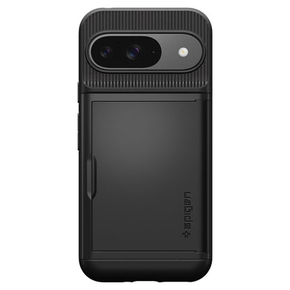 Case for Google Pixel 9 / 9 Pro, Spigen, Slim Armor CS, Black ACS07695