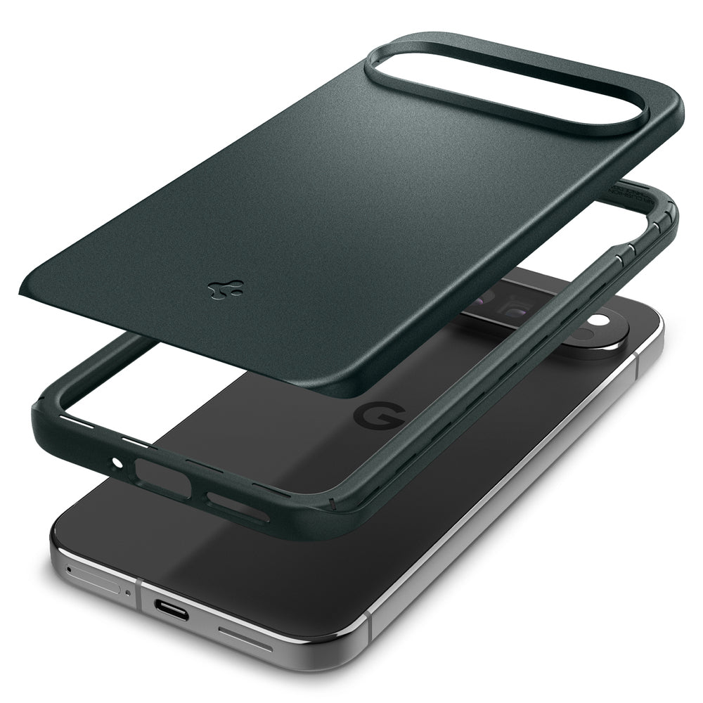 Case for Google Pixel 9 Pro XL, Spigen, Thin Fit, Green ACS07733