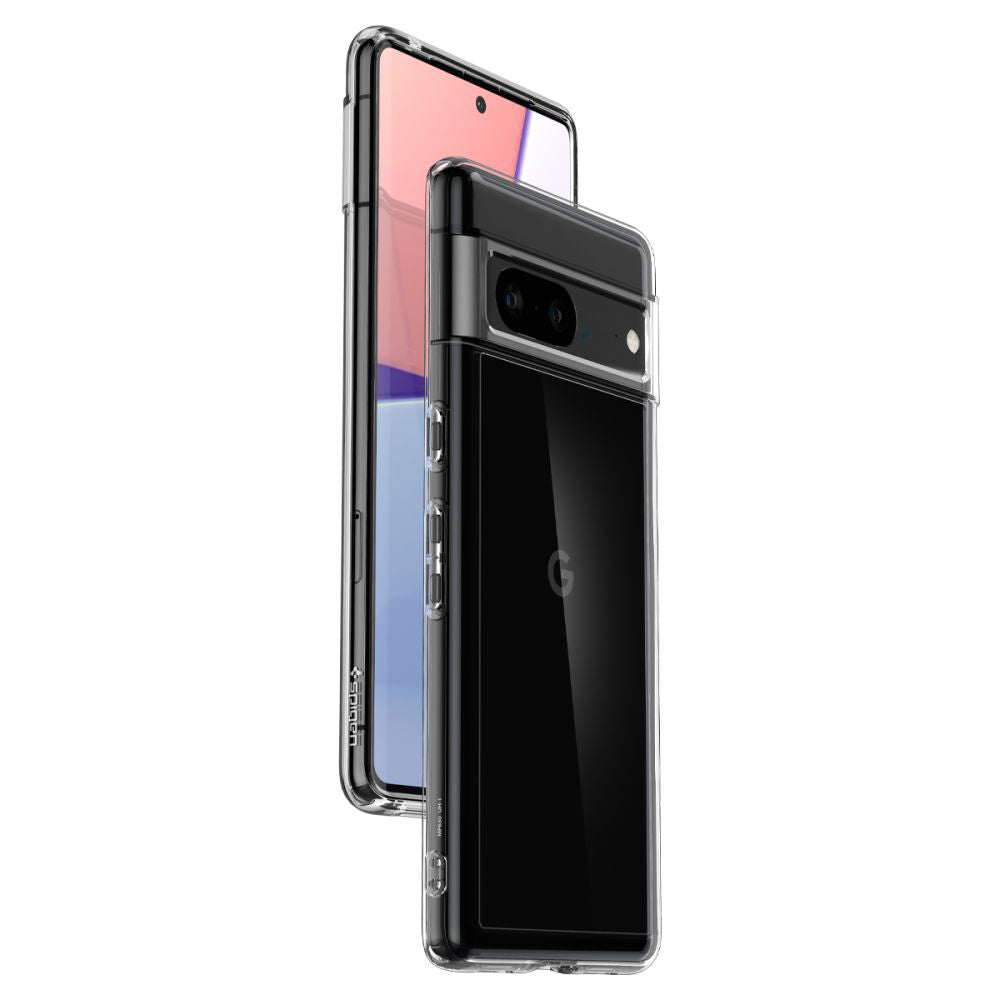 Case for Google Pixel 7, Spigen, Ultra Hybrid, Transparent ACS04699