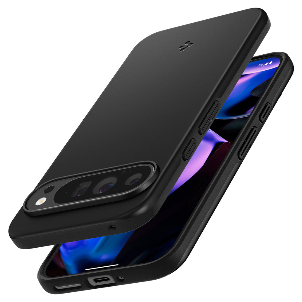 Case for Google Pixel 9 Pro XL, Spigen, Thin Fit, Black ACS07731