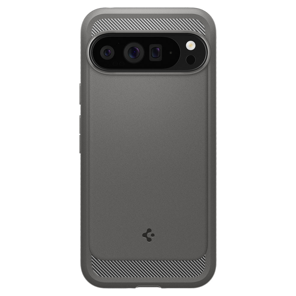 Case for Google Pixel 9 Pro XL, Spigen, Rugged Armor, Gray ACS07784