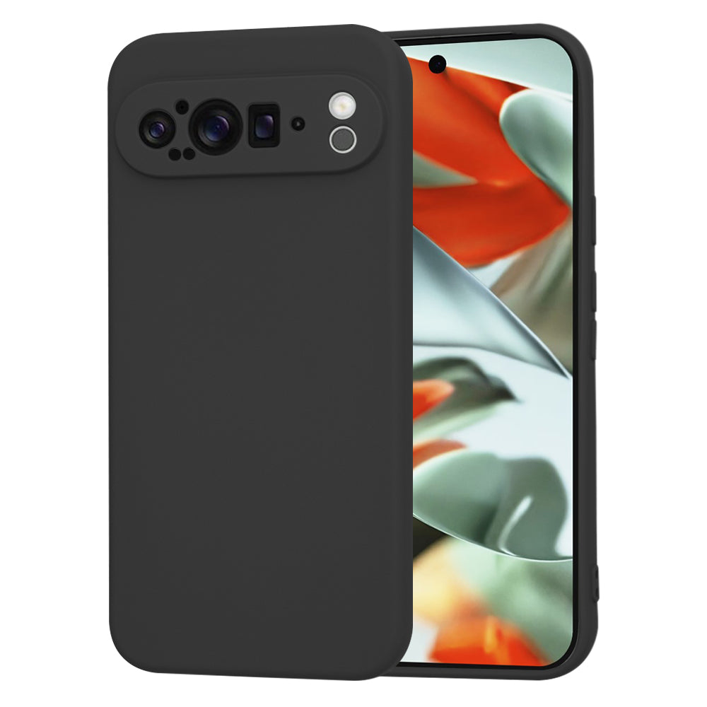Case for Google Pixel 9 Pro XL, Techsuit, SoftFlex, Black