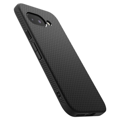 Case for Google Pixel 9a, Spigen, Liquid Air, Matte Black