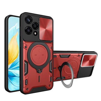Case for Honor 200 Lite, Techsuit, CamGuard Pro, Red