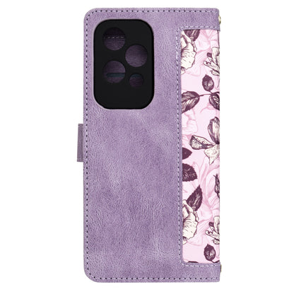 Case for Honor 200 Lite, Techsuit, FlipCraft, Purple