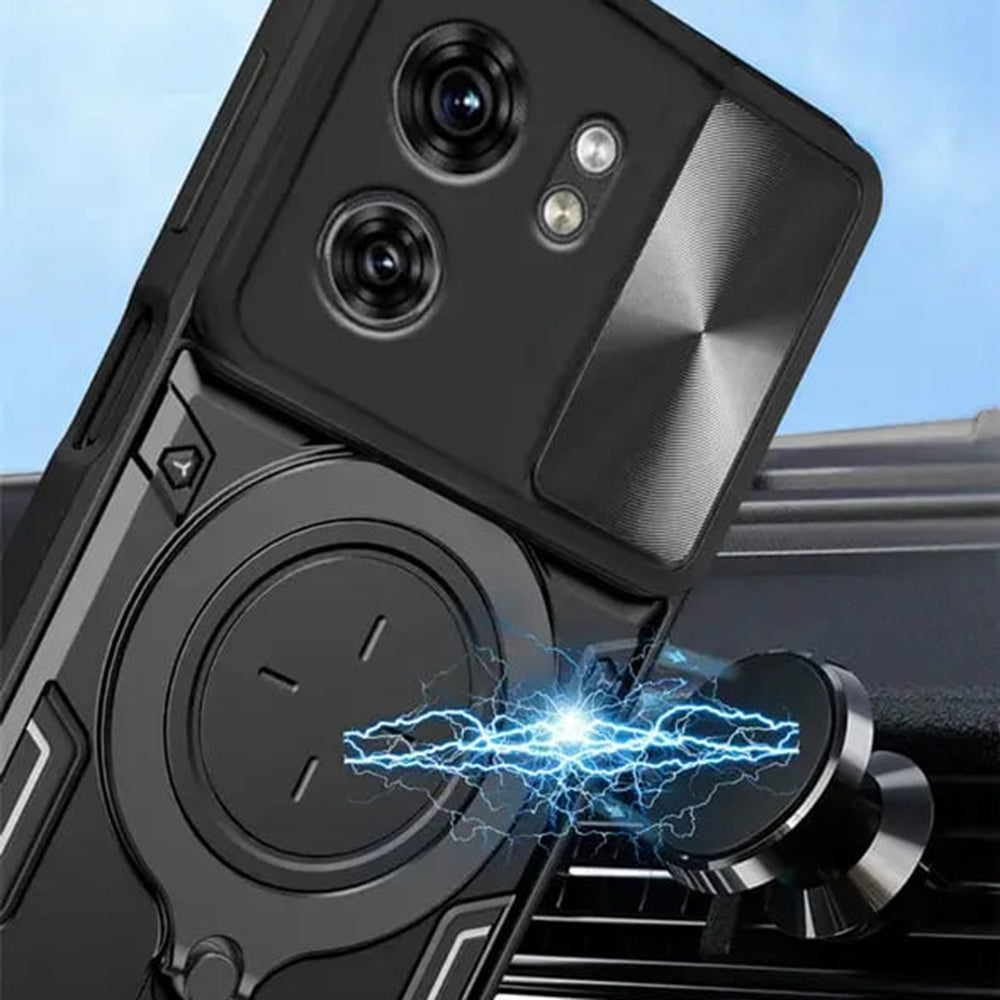Case for Honor 400 Lite, Techsuit, CamGuard Pro, Black