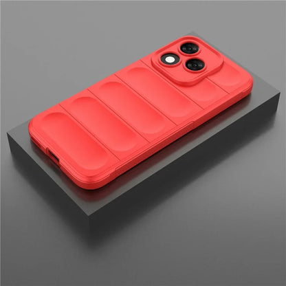 Case for Honor 400 Lite, Techsuit, Magic Shield, Red
