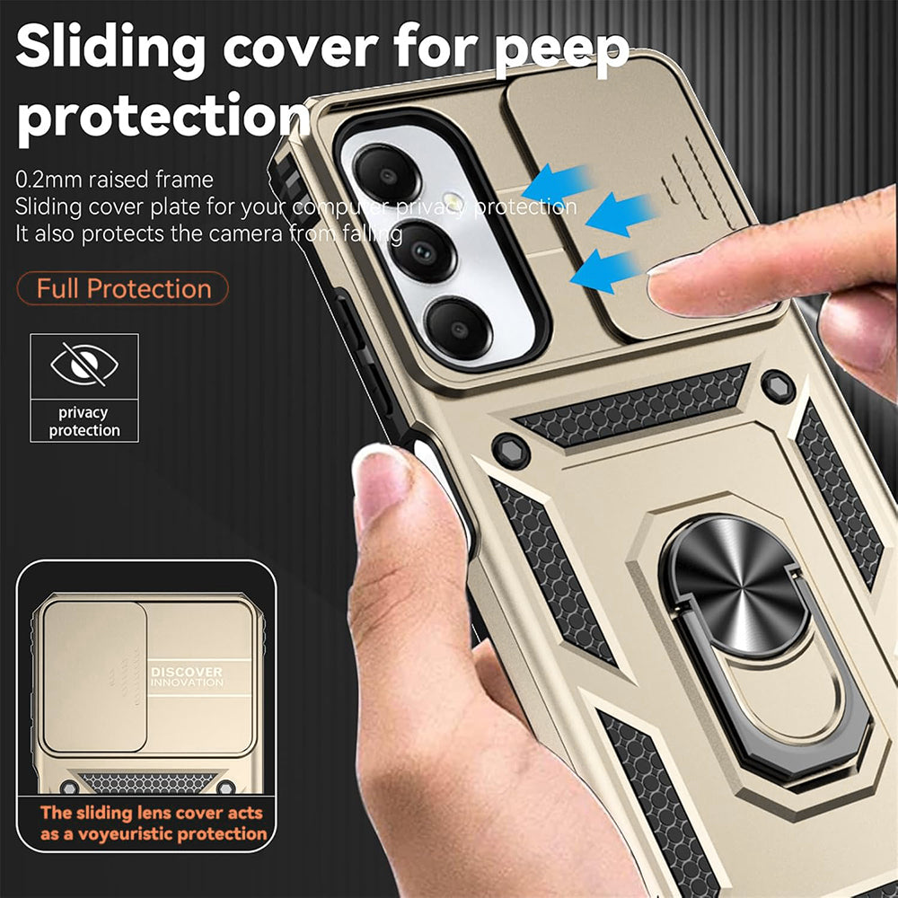 Case for Honor 400 Pro, Techsuit, CamShield, Gold