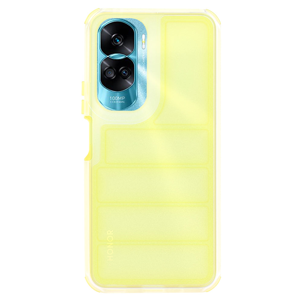 Case for Honor 90 Lite, Techsuit, Wave Shield, Yellow