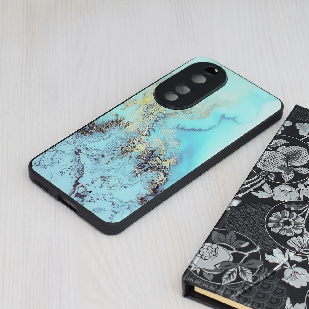 Case for Honor 90, Techsuit, Glaze, Blue