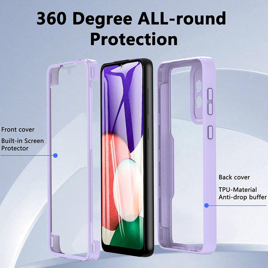 Case for Honor Magic8 Lite, Techsuit, ColorVerse 360, Purple