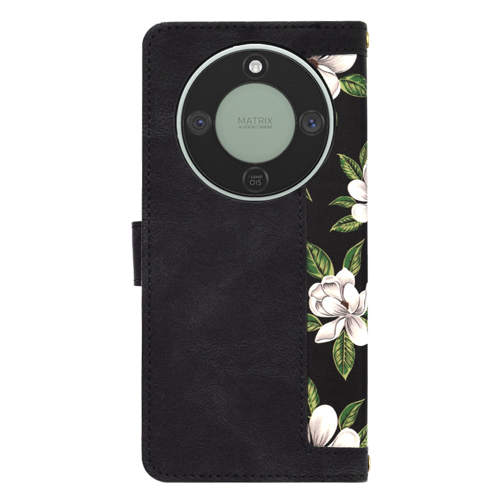 Case for Honor Magic8 Lite, Techsuit, FlipCraft, Black