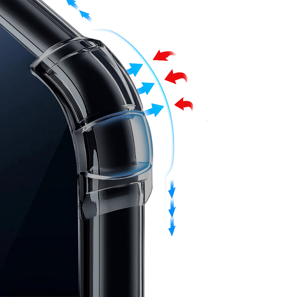 Case for Honor Magic8 Lite, Techsuit, Shockproof Clear, Transparent