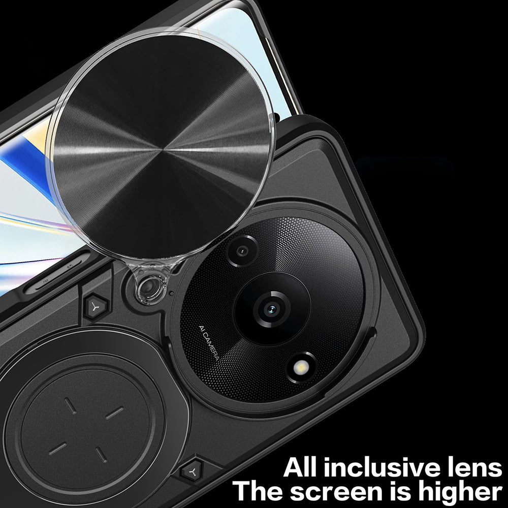 Case for Honor Magic8 Pro, Techsuit, CamGuard Pro, Black