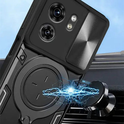 Case for Honor X5c Plus, Techsuit, CamGuard Pro, Black