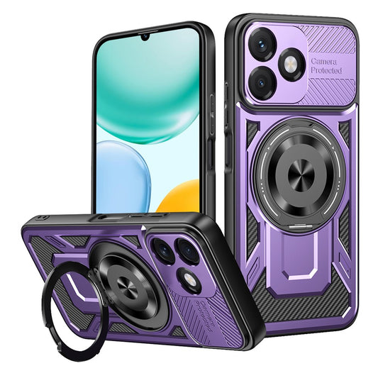 Case for Honor X5c Plus, Techsuit, RuggedCam, Purple