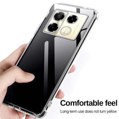 Case for Infinix Note 40 Pro+, Techsuit, Shockproof Clear, Transparent