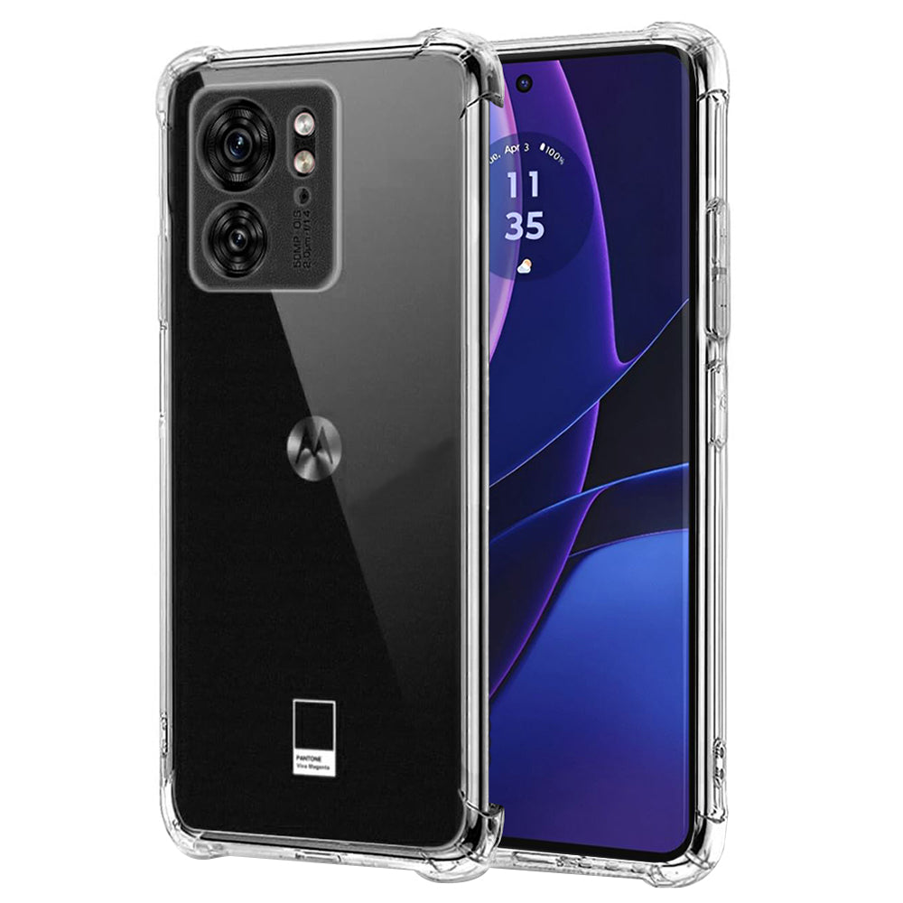 Case for Motorola Edge (2023) / Edge 40, Techsuit, Shockproof Clear, Transparent