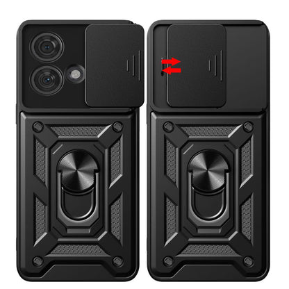 Case for Motorola Edge 40 Neo, Techsuit, CamShield, Black