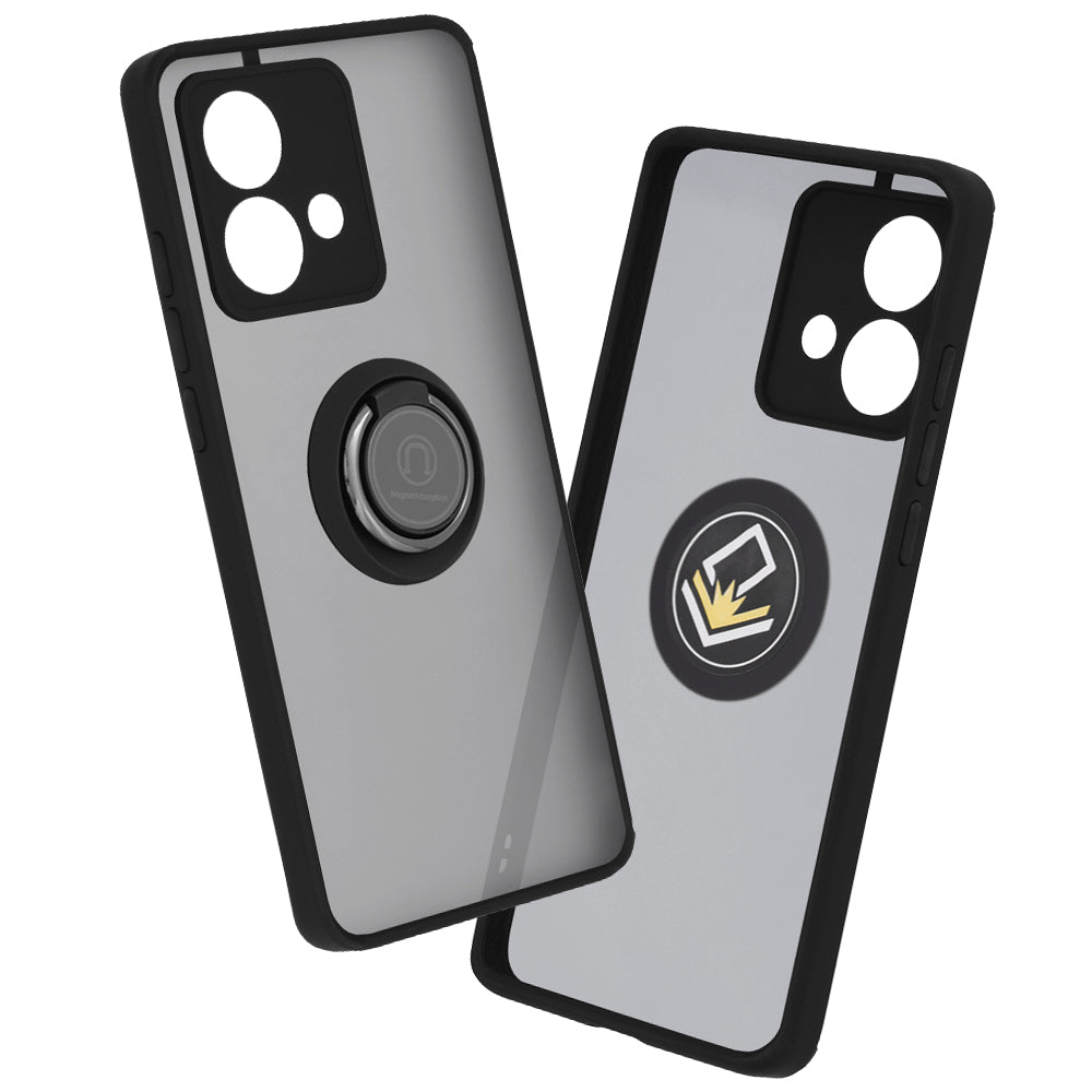 Case for Motorola Edge 40 Neo, Techsuit, Glinth, Black