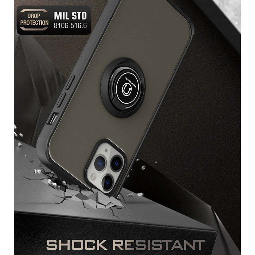 Case for Motorola Edge 40 Neo, Techsuit, Glinth, Black