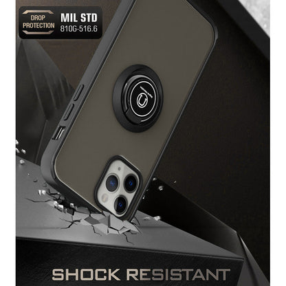 Case for Motorola Edge 40 Neo, Techsuit, Glinth, Black