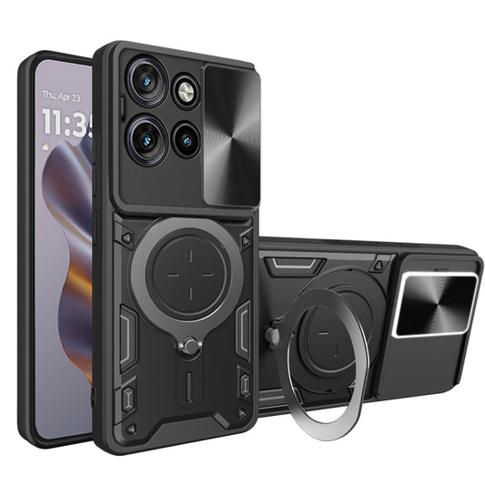 Case for Motorola Edge 60 Neo / Edge 50 Neo, Techsuit, CamGuard Pro, Black