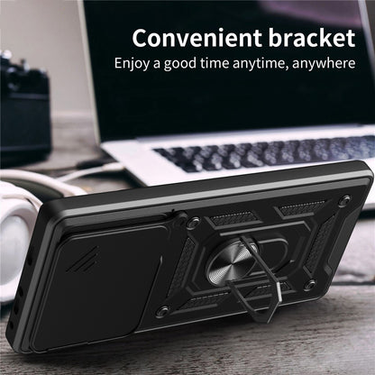 Case for Motorola Edge 70, Techsuit, CamShield, Green