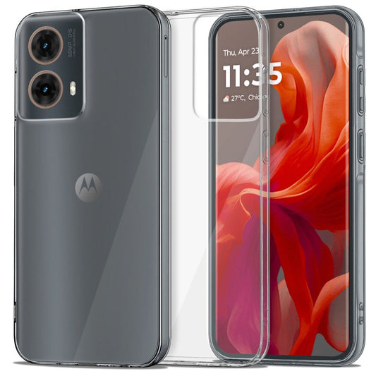 Case for Motorola Moto G85, Tech-Protect, FLEXAIR, Transparent